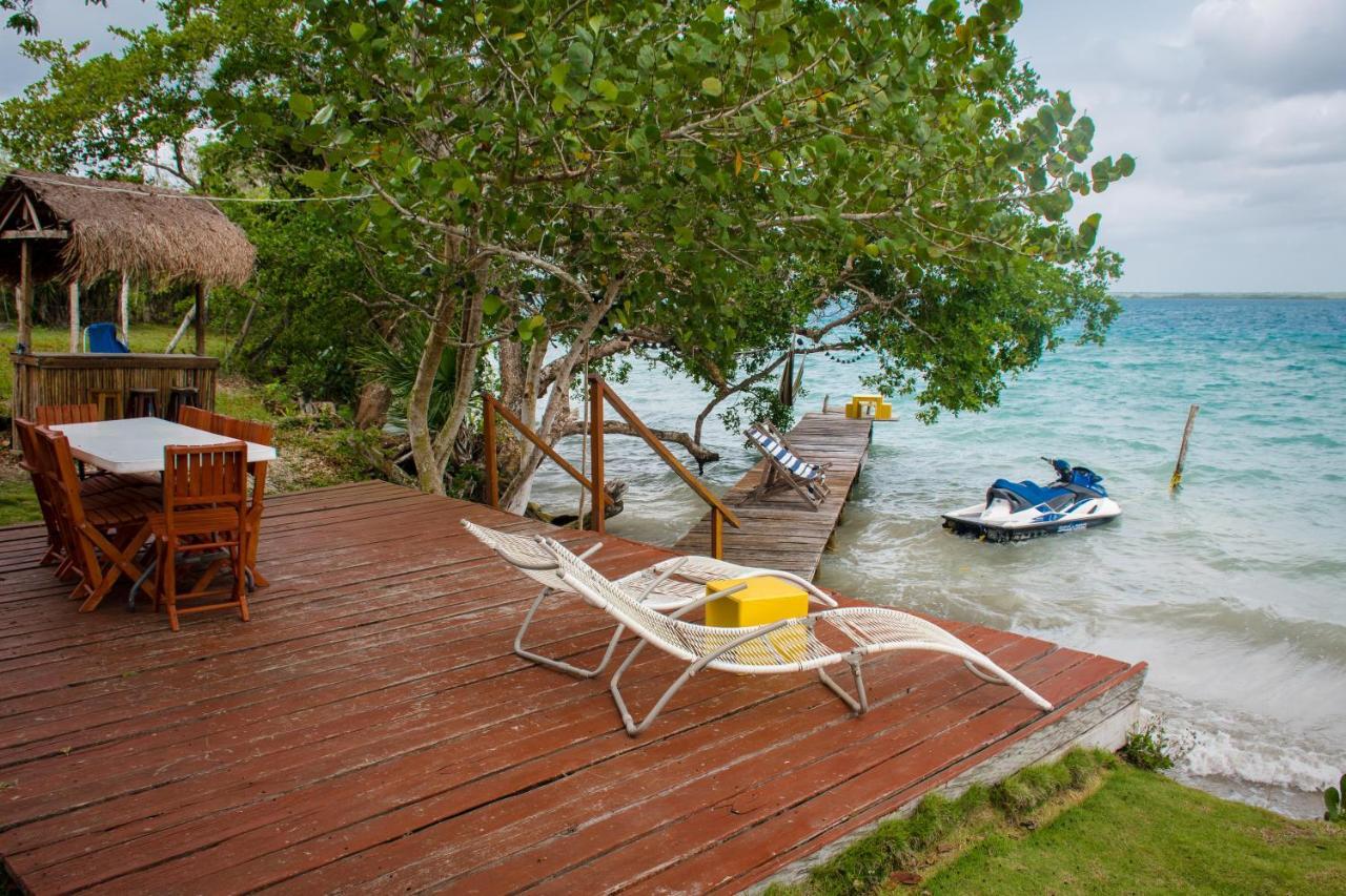 7 San Fernando, Bacalar Villa Jimmy エクステリア 写真